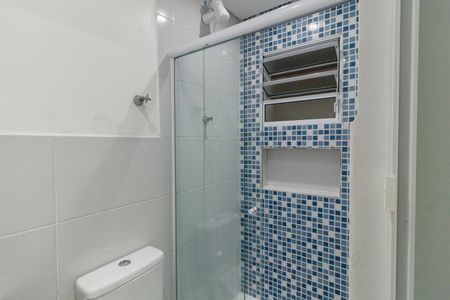 Banheiro de kitnet/studio para alugar com 1 quarto, 24m² em Jardim Felicidade(zona Norte), São Paulo