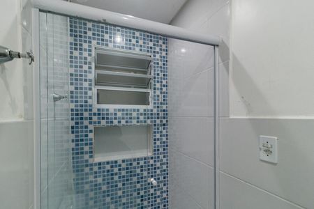 Banheiro de kitnet/studio para alugar com 1 quarto, 24m² em Jardim Felicidade(zona Norte), São Paulo