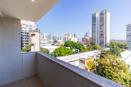 Varanda da sala de apartamento à venda com 3 quartos, 83m² em Pinheiros, São Paulo
