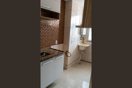 Cozinha de apartamento à venda com 2 quartos, 45m² em Campo Grande, Rio de Janeiro