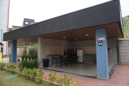 Área comum - Churrasqueira de apartamento para alugar com 2 quartos, 48m² em Jardim Sao Luiz, Embu das Artes