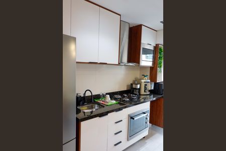 Cozinha de apartamento para alugar com 1 quarto, 35m² em Centro, Osasco