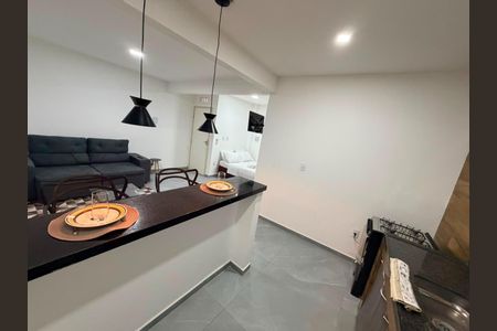 Studio para alugar com 29m², 1 quarto e sem vaga Studio para alugar com 29m², 1 quarto e sem vagaCozinha/Quarto