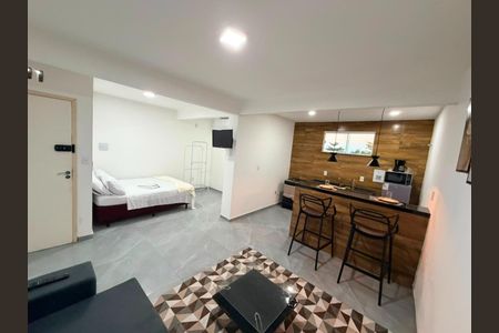 Studio para alugar com 29m², 1 quarto e sem vaga Studio para alugar com 29m², 1 quarto e sem vagaSala/Quarto