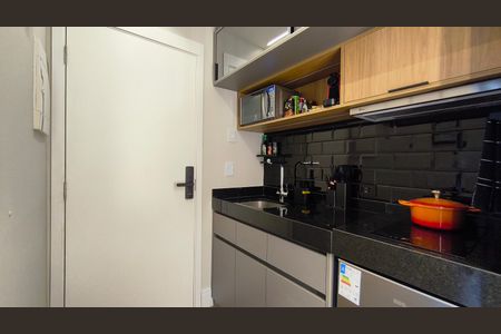 Cozinha de kitnet/studio para alugar com 1 quarto, 30m² em Vila Mariana, São Paulo