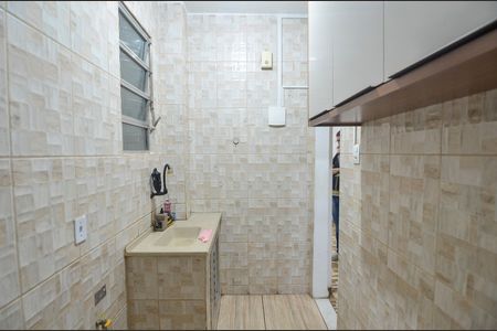 Cozinha e Área de Serviço de kitnet/studio para alugar com 1 quarto, 30m² em Tijuca, Rio de Janeiro