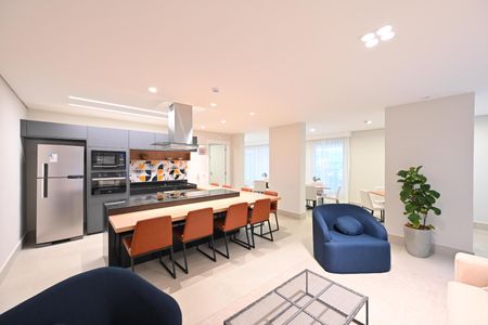 Apartamento para alugar com 24m², 1 quarto e sem vagaSalão de Festas