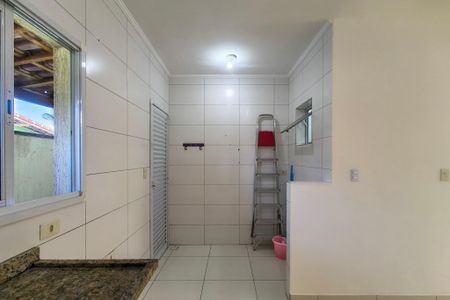 Área de Serviço de casa de condomínio para alugar com 2 quartos, 55m² em Vila Sonia, Praia Grande