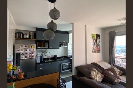 Sala - Cozinha de apartamento à venda com 2 quartos, 45m² em Helena Maria, Osasco