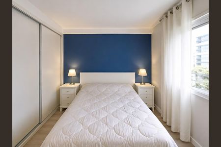 Quarto de apartamento para alugar com 1 quarto, 47m² em Paquetá, Santos