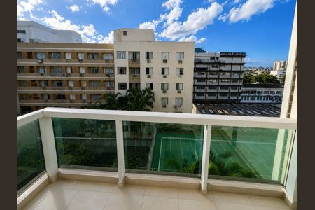 Varanda de apartamento para alugar com 1 quarto, 47m² em Paquetá, Santos