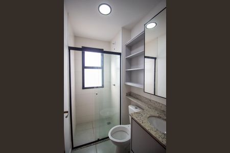 Banheiro da Suíte de apartamento para alugar com 2 quartos, 55m² em Jardim Europa, Sorocaba