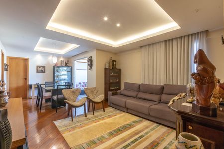 Sala de apartamento à venda com 4 quartos, 140m² em Vila Paris, Belo Horizonte