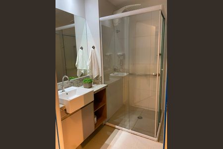 Banheiro de apartamento à venda com 1 quarto, 27m² em Paraíso, São Paulo