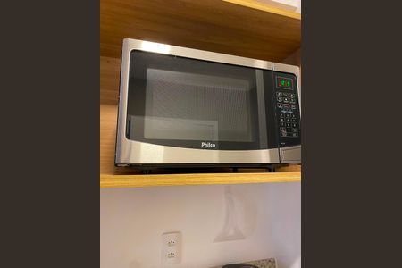 Cozinha de apartamento à venda com 1 quarto, 27m² em Paraíso, São Paulo