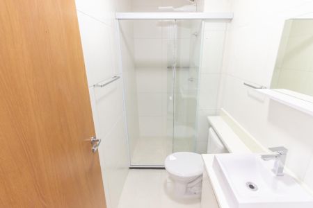 Banheiro de apartamento para alugar com 1 quarto, 24m² em Belenzinho, São Paulo