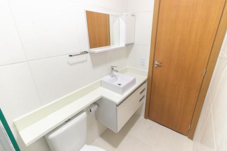 Banheiro de apartamento para alugar com 1 quarto, 24m² em Belenzinho, São Paulo