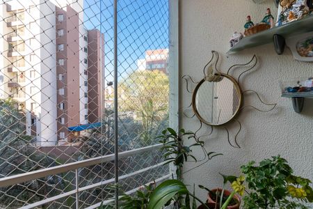Varanda da Sala de apartamento à venda com 2 quartos, 56m² em Vila Amélia, São Paulo
