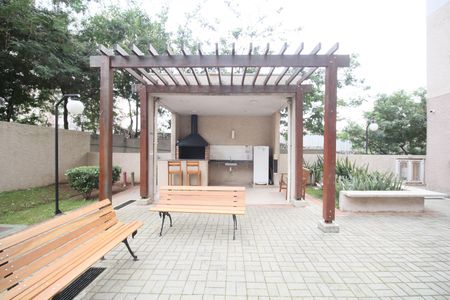 Área comum - Churrasqueira de apartamento para alugar com 1 quarto, 24m² em Panamby, São Paulo