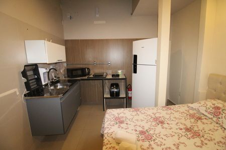 Studio para alugar com 28m², 1 quarto e sem vagaQuarto / Cozinha