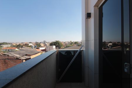 Varanda do Quarto 1 de apartamento para alugar com 3 quartos, 89m² em Candelária, Belo Horizonte