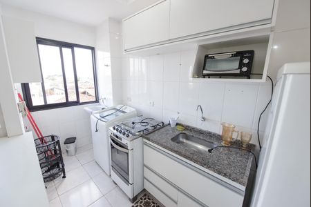 Cozinha e Área de Serviço de apartamento para alugar com 1 quarto, 39m² em Areão, Taubaté