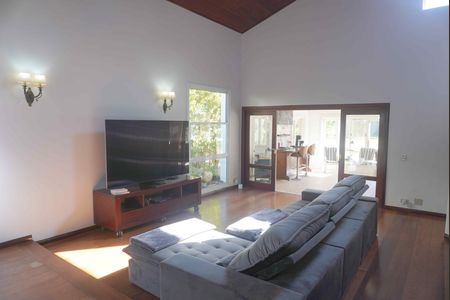 Sala de Estar de casa de condomínio para alugar com 3 quartos, 811m² em Residencial Zero (tambore), Santana de Parnaíba