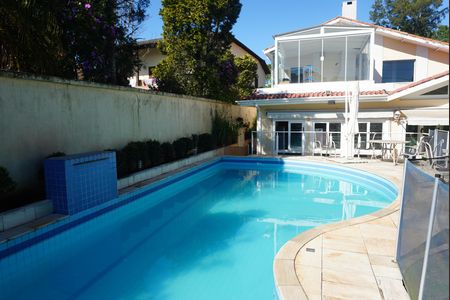 Piscina de casa de condomínio para alugar com 3 quartos, 811m² em Residencial Zero (tambore), Santana de Parnaíba