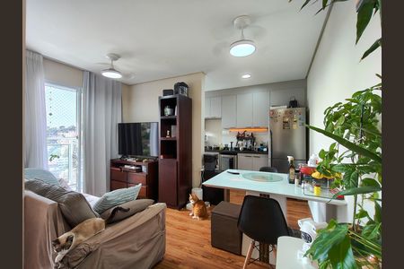 Sala de apartamento à venda com 2 quartos, 45m² em Santo Cristo, Rio de Janeiro