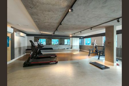 Área comum - Academia de apartamento à venda com 2 quartos, 45m² em Santo Cristo, Rio de Janeiro
