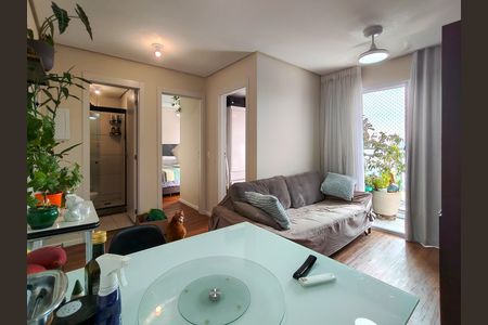 Sala de apartamento à venda com 2 quartos, 45m² em Santo Cristo, Rio de Janeiro