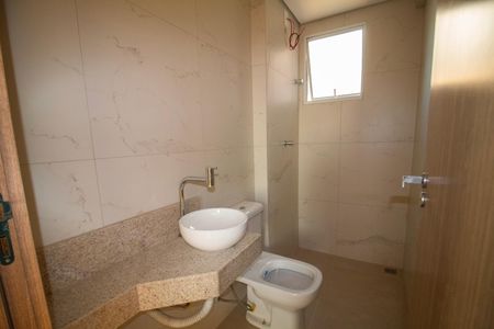 Banheiro Social de apartamento à venda com 3 quartos, 135m² em Padre Eustáquio, Belo Horizonte