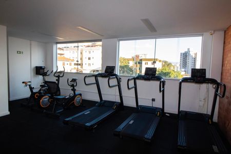 Área comum - Academia de apartamento à venda com 3 quartos, 135m² em Padre Eustáquio, Belo Horizonte