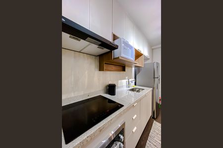 Apartamento para alugar com 45m², 2 quartos e sem vaga Apartamento para alugar com 45m², 2 quartos e sem vagaCozinha e Área de Serviço