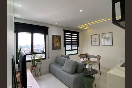 Sala - Cozinha de kitnet/studio à venda com 1 quarto, 35m² em Presidente Altino, Osasco