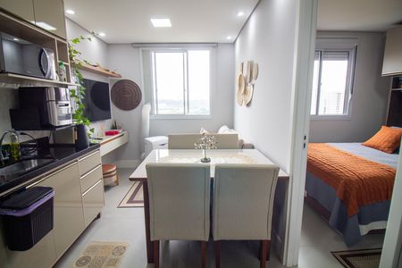 Sala de apartamento para alugar com 1 quarto, 25m² em Santo Amaro, São Paulo