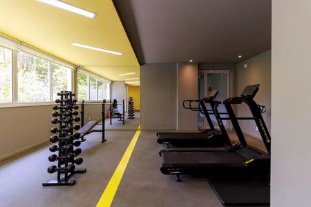 Apartamento para alugar com 25m², 1 quarto e sem vaga Apartamento para alugar com 25m², 1 quarto e sem vagaÁrea comum - Academia
