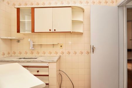 Cozinha  de apartamento à venda com 2 quartos, 85m² em Santo Antônio, Belo Horizonte