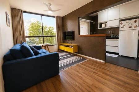 Sala de apartamento à venda com 1 quarto, 47m² em Consolação, São Paulo