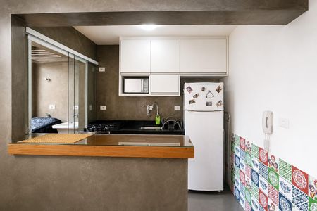 Apartamento à venda com 47m², 1 quarto e 1 vagaCozinha