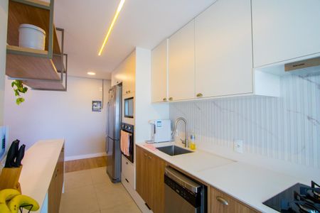 Cozinha de apartamento à venda com 3 quartos, 83m² em Casa Branca, Santo André