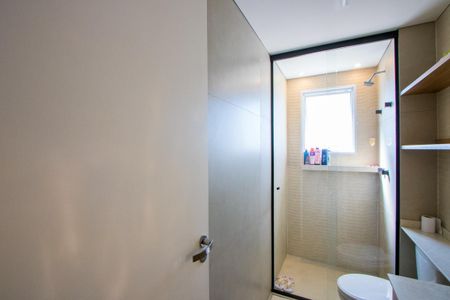 Banheiro do quarto 1 de apartamento à venda com 3 quartos, 83m² em Casa Branca, Santo André