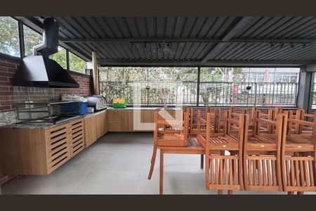 Área comum - Churrasqueira de apartamento à venda com 3 quartos, 83m² em Casa Branca, Santo André