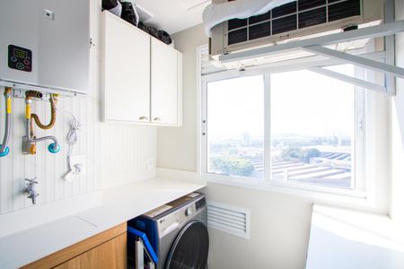 Área de serviço de apartamento à venda com 3 quartos, 83m² em Casa Branca, Santo André