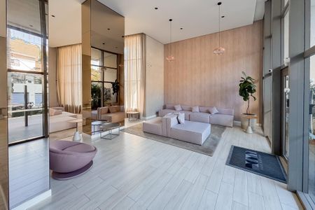 Studio para alugar com 28m², 1 quarto e sem vaga Studio para alugar com 28m², 1 quarto e sem vagaHall Social