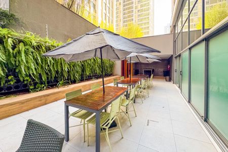 Studio para alugar com 28m², 1 quarto e sem vaga Studio para alugar com 28m², 1 quarto e sem vagaChurrasqueira