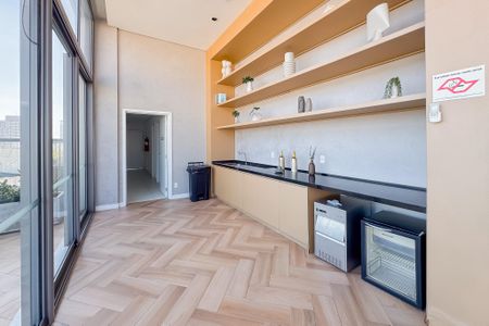 Studio para alugar com 28m², 1 quarto e sem vaga Studio para alugar com 28m², 1 quarto e sem vagaSalão de Jogos