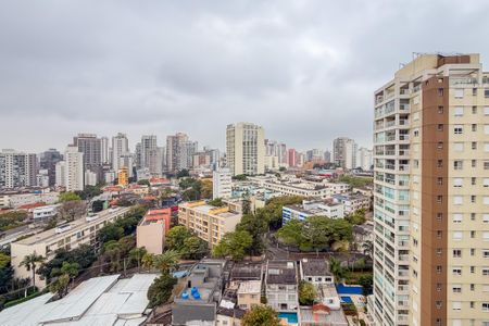 Studio para alugar com 28m², 1 quarto e sem vaga Studio para alugar com 28m², 1 quarto e sem vagaVista da Varanda