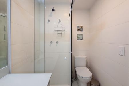 Studio para alugar com 28m², 1 quarto e sem vaga Studio para alugar com 28m², 1 quarto e sem vagaBanheiro