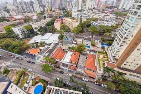 Studio para alugar com 28m², 1 quarto e sem vaga Studio para alugar com 28m², 1 quarto e sem vagaVista da Varanda